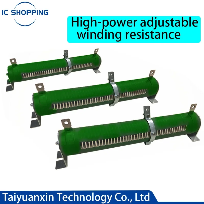 

RX20 2000W 3000W 5000W 6000W 10000W High Power Adjustable Wirewound Resistance Sliding Rheostat 10 20 30 40 50 100 150 500 Ohm