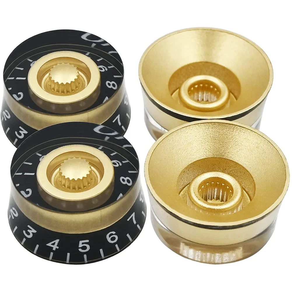 4 шт. ручки регулировки громкости и тона для деталей бас-гитары Les Paul LP Style