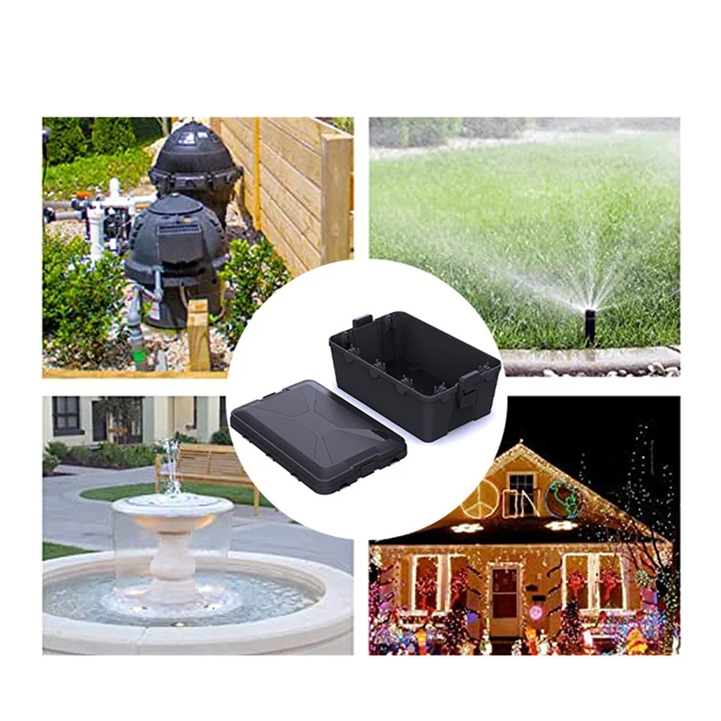 Электрическая коробка для улицы большая крышка наружного удлинителя