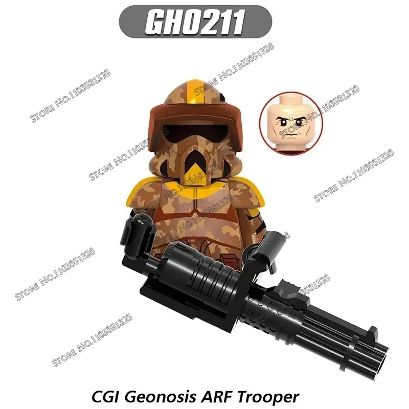 Горячие игрушки G0119Звездные войны клон-солдат Имперский штурмовик 50-й полк