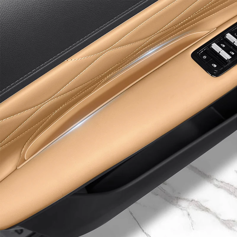 Фото Для Geely Galaxy Starship 7 EM-i 2024 2025 ящик для хранения автомобильных дверных ручек силиконовые аксессуары для интерьера №2