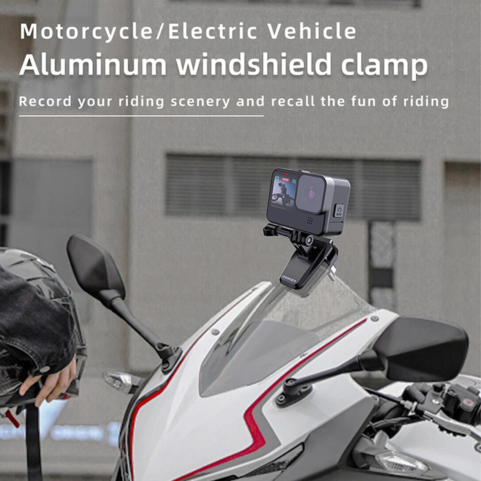 Крепление из алюминиевого сплава для GOPRO Action4/5 Insta360 универсальный кронштейн