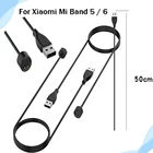 Магнитный USB-кабель для быстрой зарядки для Xiaomi Mi Band 6, комплект портативных зарядных кабелей для Xiaomi Mi Band 5, зарядное устройство для часов, Новинка