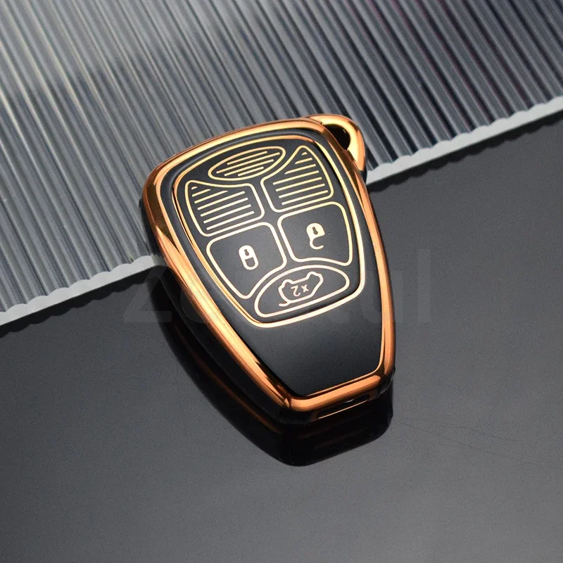 

Чехол для автомобильного ключа для Jeep Compass Renegade Wrangler Patriot Liberty Grand Cherokee Chrysler 300 PT Dodge JCUV Caliber Nitro