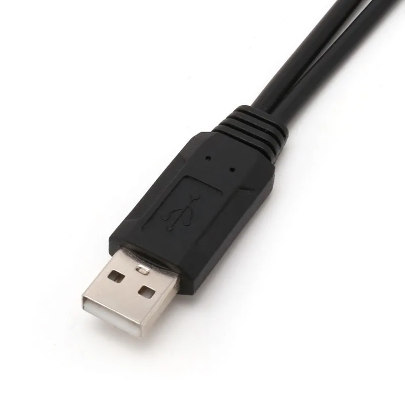 Портативный USB-разъем 38 см универсальный микро-USB двойной Y-адаптер