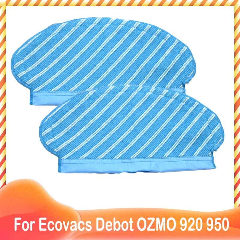 

Washable Mop Cloth Dishcloth Replacement for Ecovacs Debot OZMO 920 950 Robot Vacuum Cleaner Spare Parts