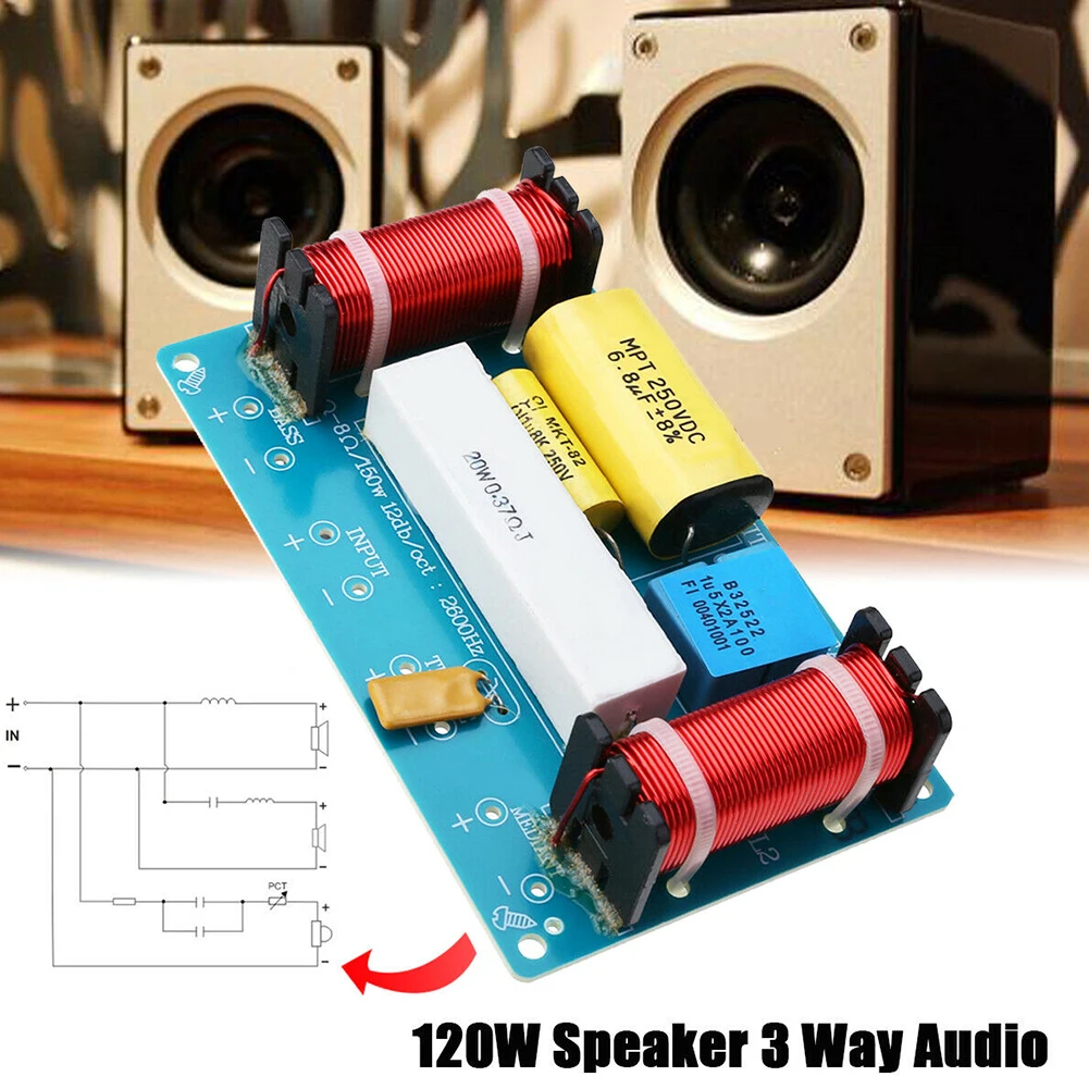 Портативный 3-полосный аудиоинструмент DIY