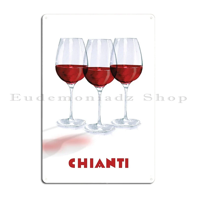 Chianti винный металлический плакат дизайн гаража кухня персонализированный Бар