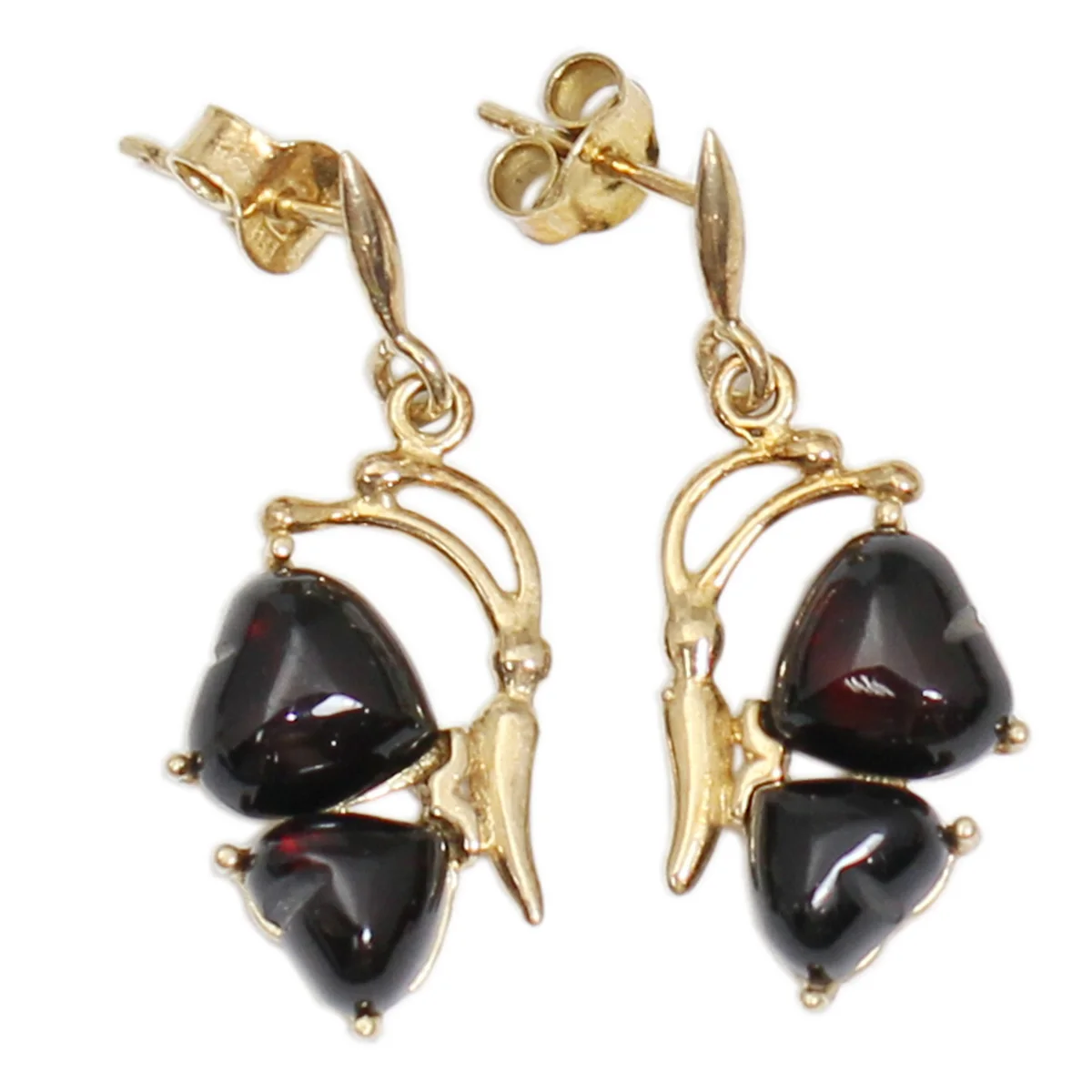 

Beadsnice Sterling Silver Butterfly Pair Jewel Dangle Earrings