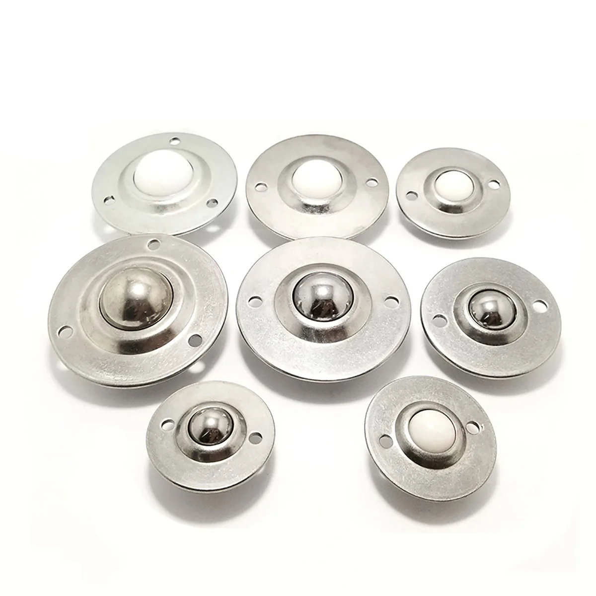 

CY-12/16/19/22/25/30/38B Universal Ball Transfer Caster Wheel Ball Bearing Conveyor Roller Castor Furniture Desk Cabinet DIY