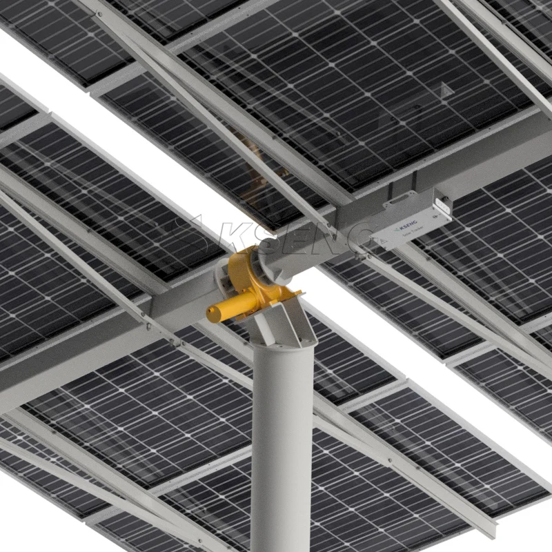 Надежный одностоечный Наклонный контроллер слежения за солнечной батареей