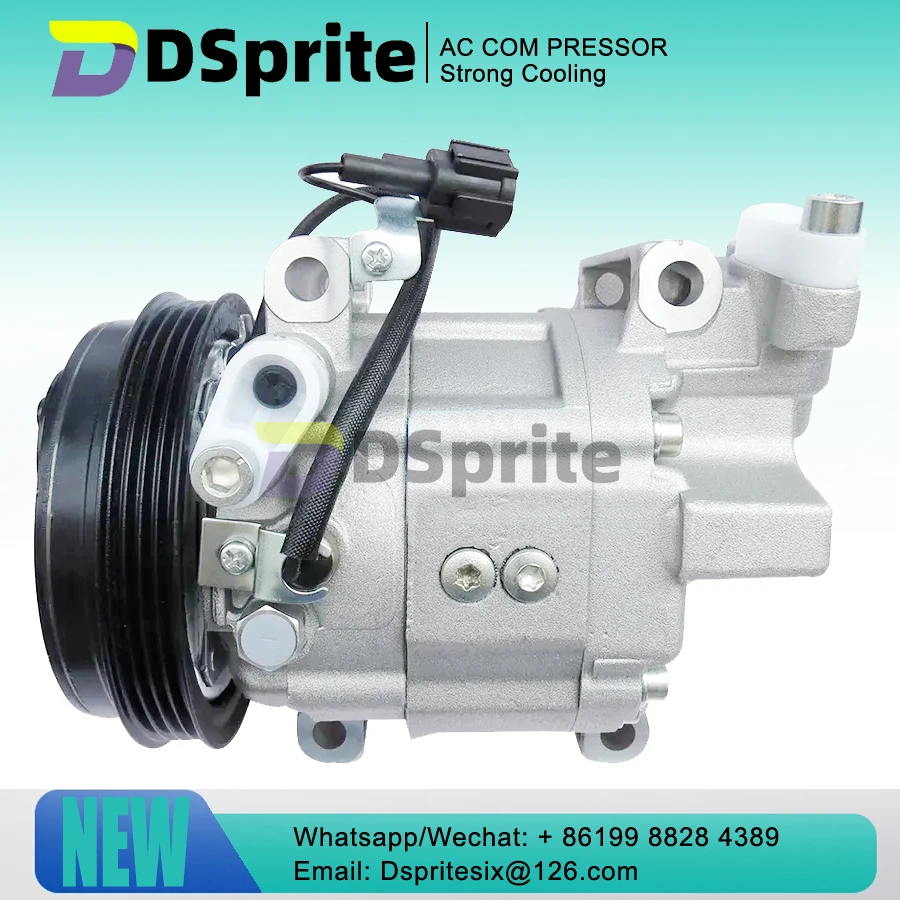 

73110FA150 Car Air Compressor DKV14G Auto Air AC COMPRESSOR FOR CAR SUBARU FORESTER COMPRESSOR TYPE 4B 125MM 12V