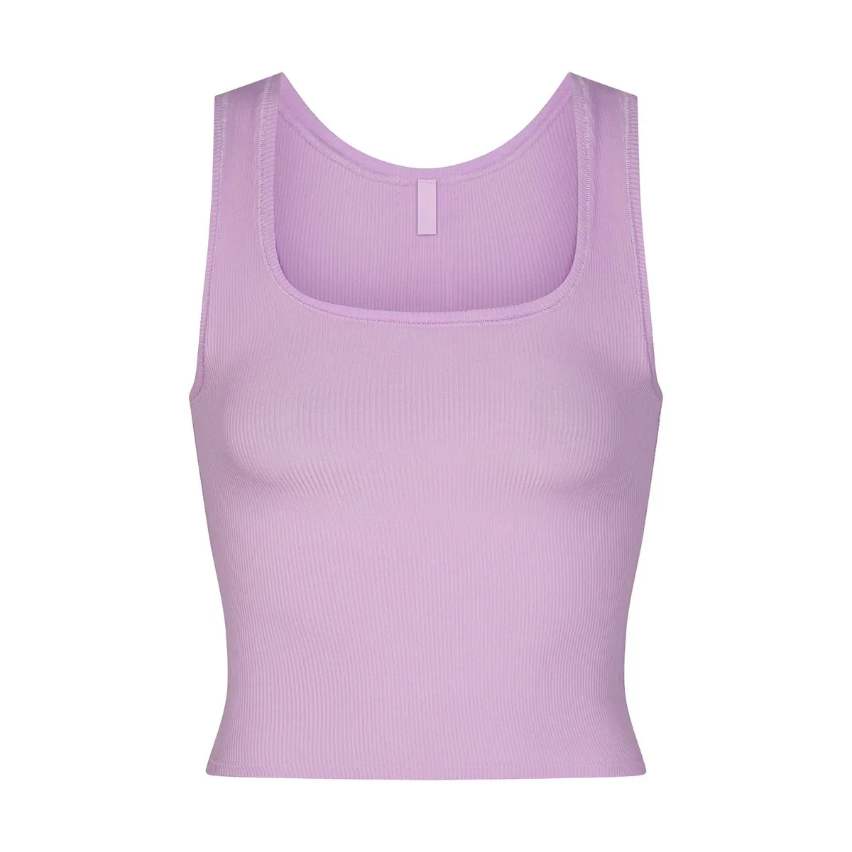 Ким однотонный повседневный жилет с квадратным воротником небольшой лямкой на