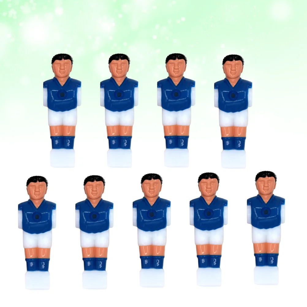 

9pcs Table Football Machine Doll Plastic Table Foosball Men Player Replacement Parts Children's Table Games Plastic Accessories