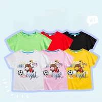 baby pure cotton t shirt childrens cartoon printing clothing children boys and girls round neck short sleeve casual style top