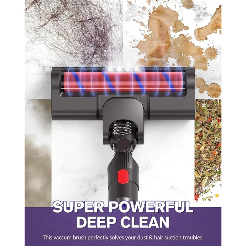 Насадка-щетка для пылесоса Dyson V7 V8 V10 V11 V15 сменные детали насадка-щетка пола