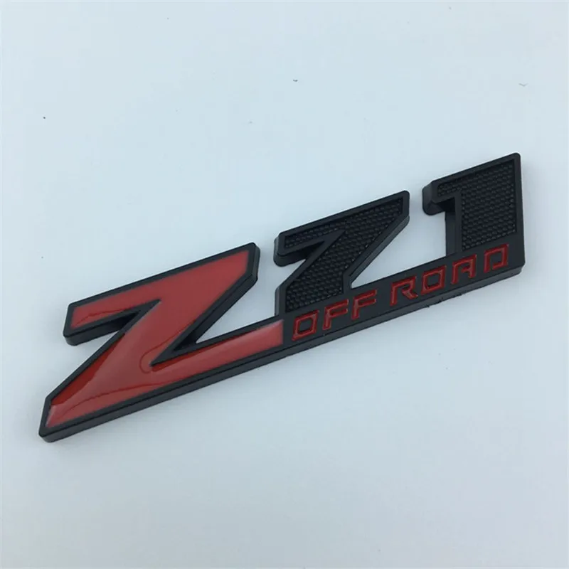 Car Sticker Emblem Chrome Badge Decals for Chevrolet Silverado Chevy Colorado Z71 OFF ROAD 4X4 SIERRA GMC Auto styling stickers |