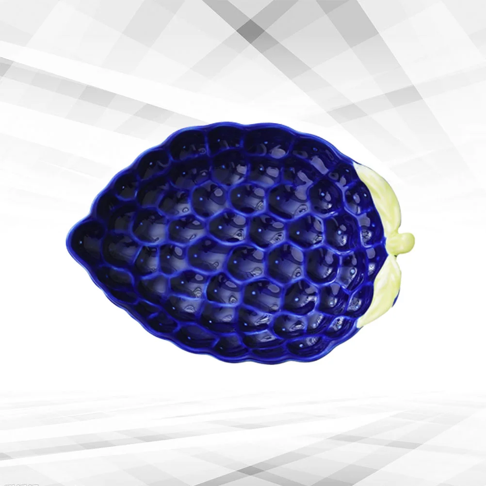 

Snack Storage Plate Dessert Trays Fruits Shaped Plate Jewelry Tray Counter Ceramic Snack Plate Porcelain Plate