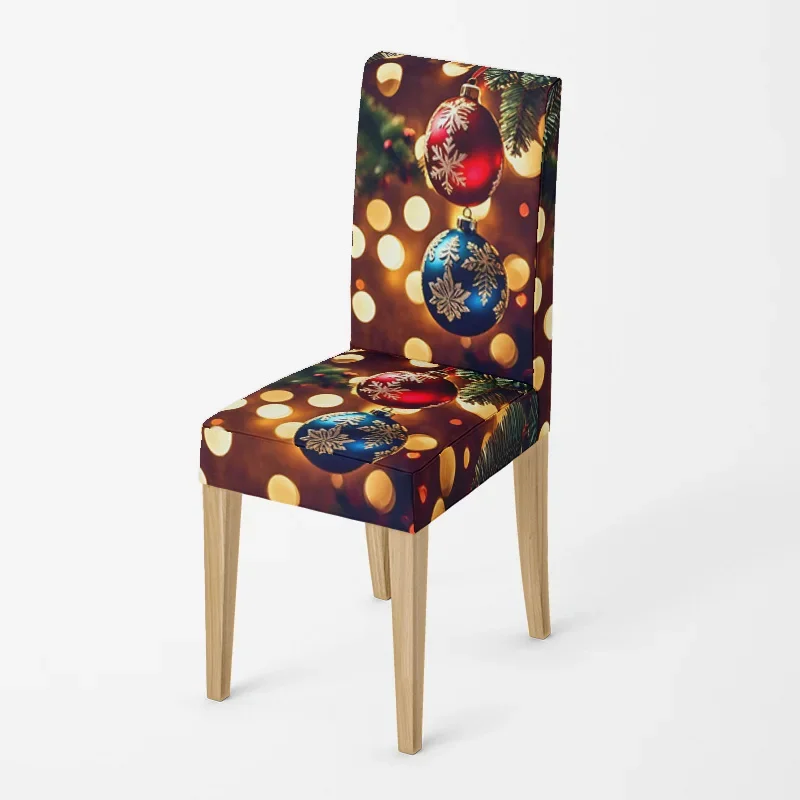 Чехлы для домашних стульев кухонные регулируемые эластичные тканевые чехлы на