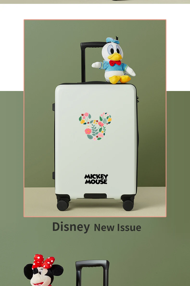 

A054 New style luggage fashionable and cute trolley travel box lightweight and durable password boarding box