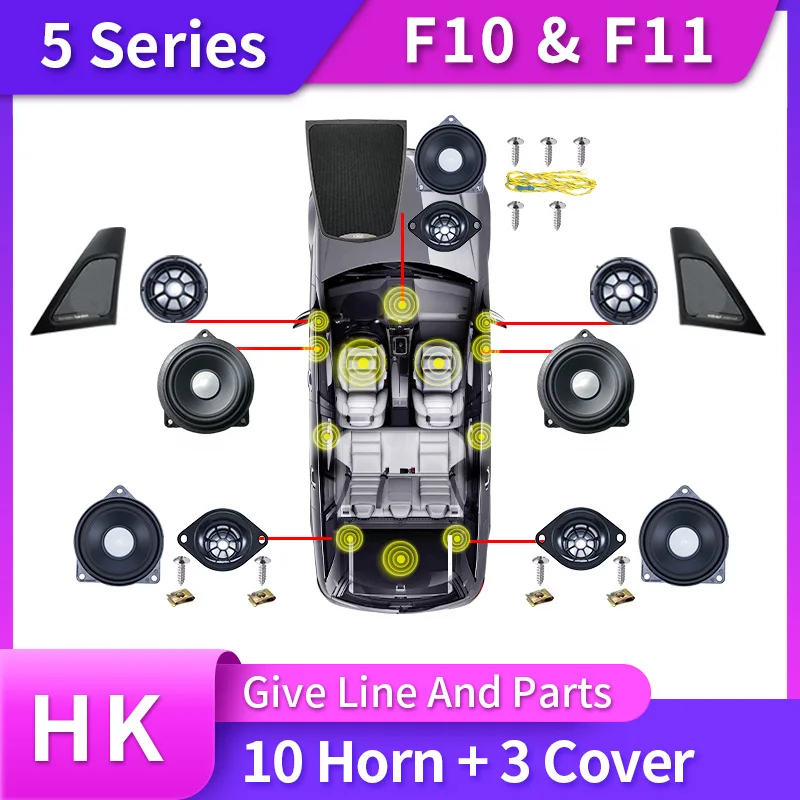 

Автомобильный Высокочастотный динамик для BMW F10 F11 5 серии, входная дверь, Hi-Fi аудио головка, высокочастотный громкоговоритель, сабвуфер, динамики, музыкальные аксессуары