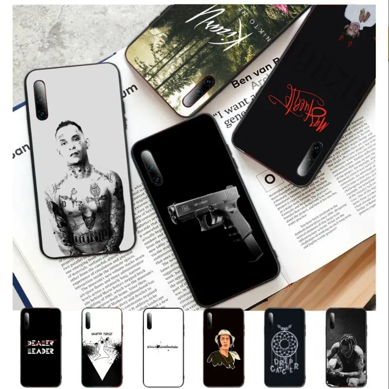 Kizaru Rapper Russia Phone Case For Samsung Galaxy S6 S7 S8 S9 S10 S21 S22 Plus Ultra Soft Black Phone Cover