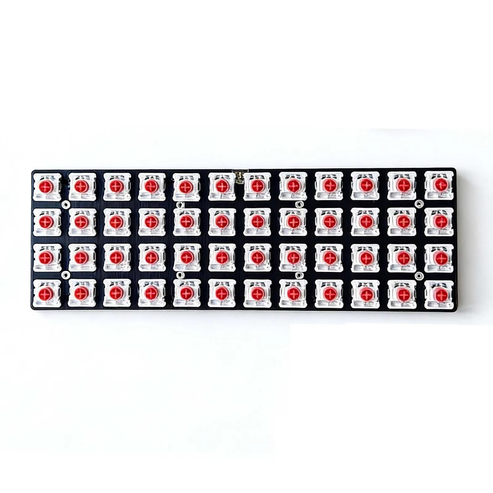 Фото Planck 48, полная 1U, ортогональная линейная клавиатура, поддержка QMK, проводная клавиатура VIAL, индивидуальная клавиатура с возможностью горячей замены, игровые аксессуары для ПК №3