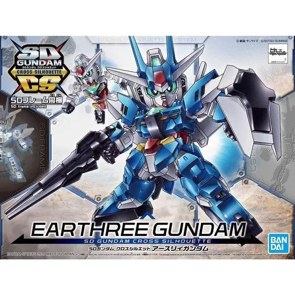 

Bandai SDCS 15 EARTHREE GUNDAM (SD) Plastic Model Kit