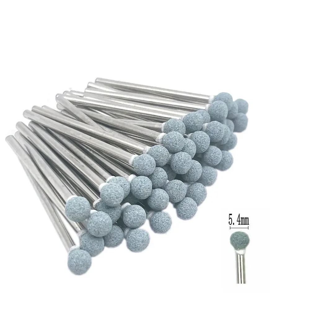 50 шт./упаковка корундовые фрезы для маникюра | Насадки маникюрного сверла