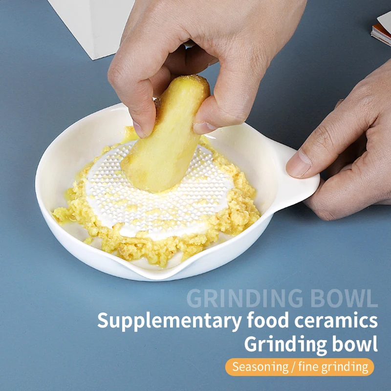 

Multi-Function Ceramic Ginger Garlic Wasabi Grater Crushed Garlic Press Device Hand Held Grinding Slicer Kitchen Vegetable Tool
