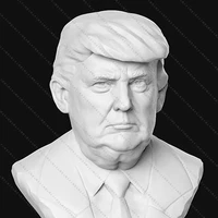 50mm 60mm resin model kits america president donald trump bust figure unpainted no color rw 600