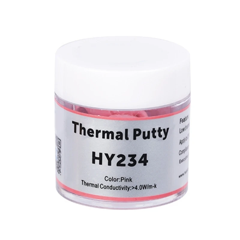 

HY234 High Performance Thermal Putty Silicone Thermal Grease Paste 4.0W/ . K for AMD CPU Heatsink Fan Cooling VGA