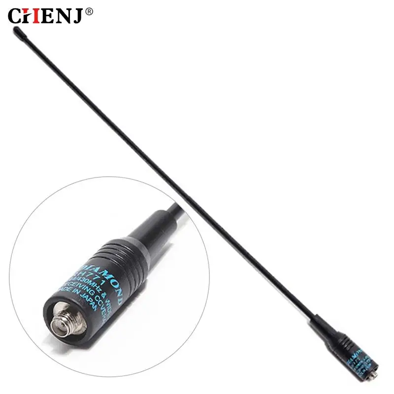 NA-771 SMA Female SMA-F Dual Wide Band Flexible Antenna VHF/UHF 144/430MHz Two Way Radio  BAOFENG UV-5R BF-888S UV-82 Etc