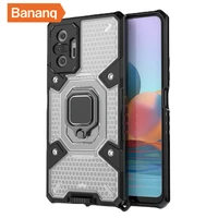 bananq shockproof armor case for redmi note 9 9a 9c k40 8 10 11 utral lite pro 4g 5g space capsule phone cover