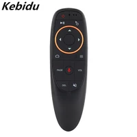 kebidu g20s 2 4g wireless air mouse gyro voice control sensing universal mini keyboard remote control for pc android tv box