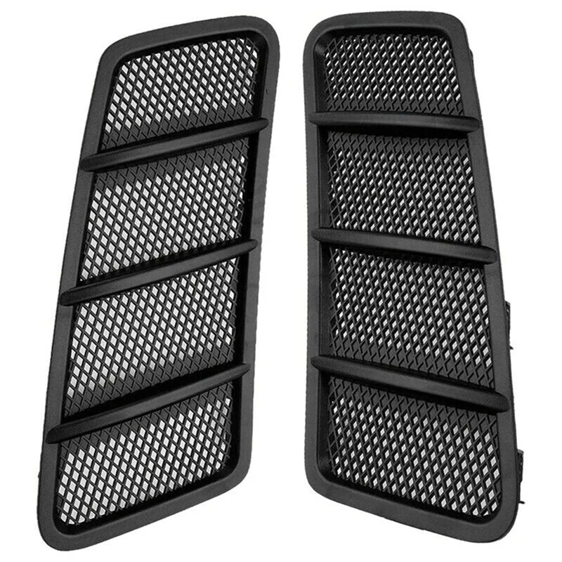 

4X Side Hood Air Vent Grille Cover For Mercedes-Benz W166 ML GL Class 2012-2015 1668800105 1668800205