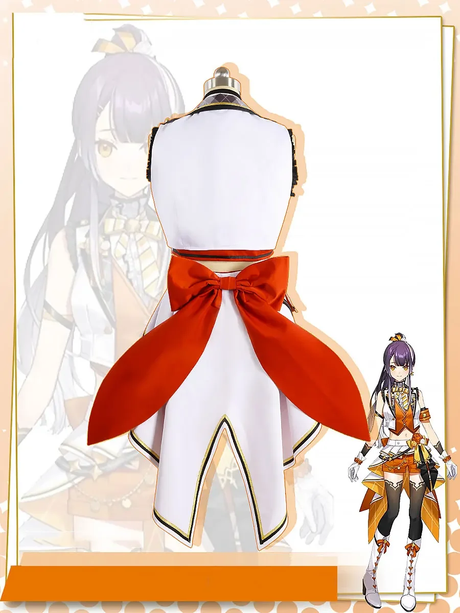 Женский костюм для косплея Umise Yotsuha женское милое танцевальное платье Хэллоуина