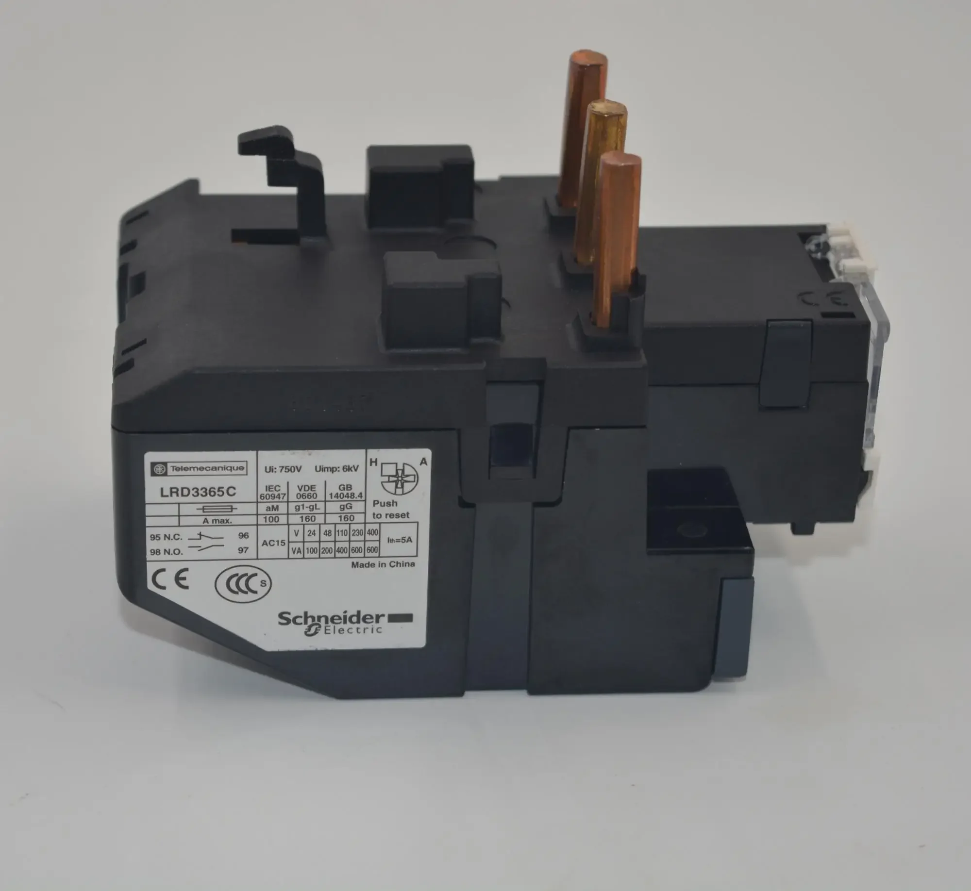 Реле перегрузки LRD32/LRD35/LRD340/LRD350/LRD365/LRD3361/LRD3363/LRD3365