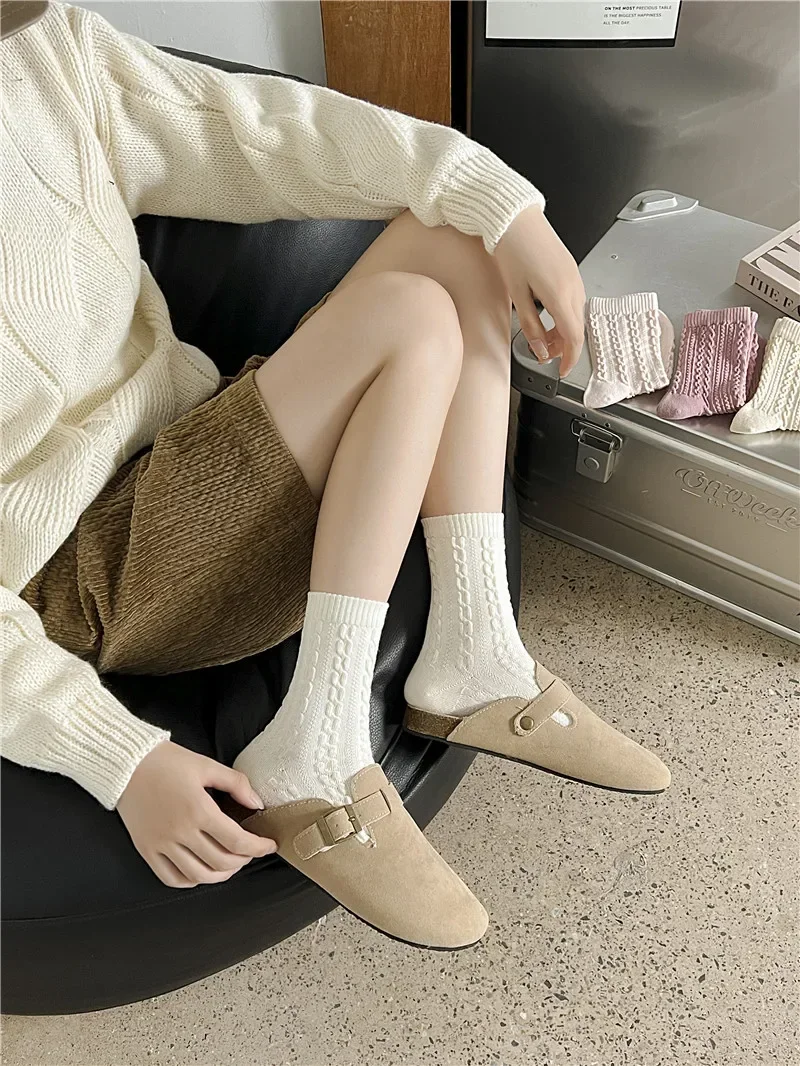 Летние женские шлепанцы Бостон сандалии Уличная обувь на плоской подошве