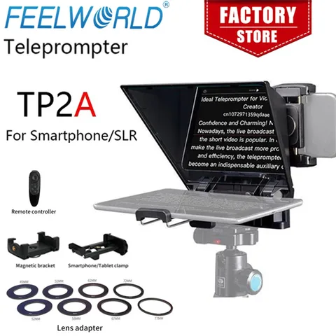 Телесуфлер FEELWORLD TP2A 8 дюймов