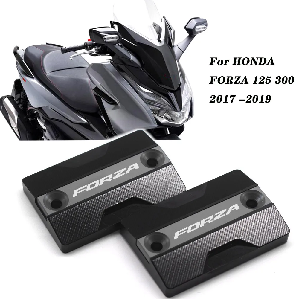 Для HONDA FORZA300 FORZA 125 300 2017 2018 мотоцикла CNC бачок тормозной жидкости для переднего