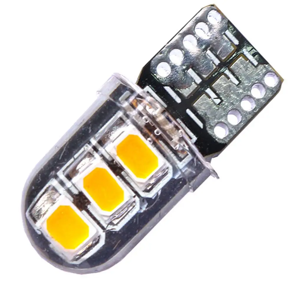 

10 шт., силиконовые лампы для мотоциклов, 6 светодиосветодиодный