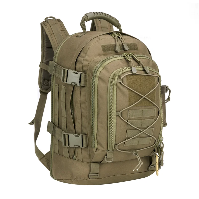 60L Men Military Tactical Backpack Molle Army Hiking Climbing Bag Outdoor Waterproof Sports Travel Bags Camping Hunting Rucksack 6