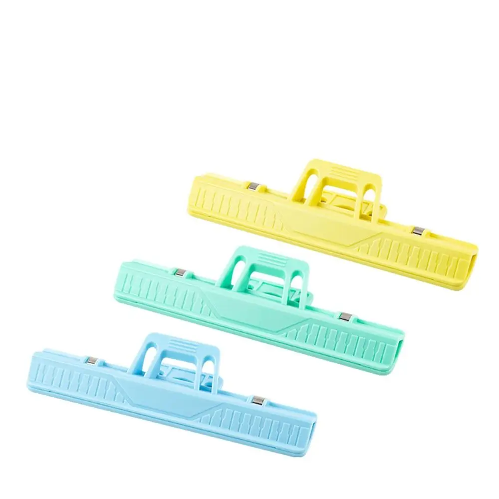 

Pinkycolor Qin Score Clip Large Clamping Mouth Stable Anti Slip Groove Folder High Quality Abs Strong Spring Fixing Clamp Home