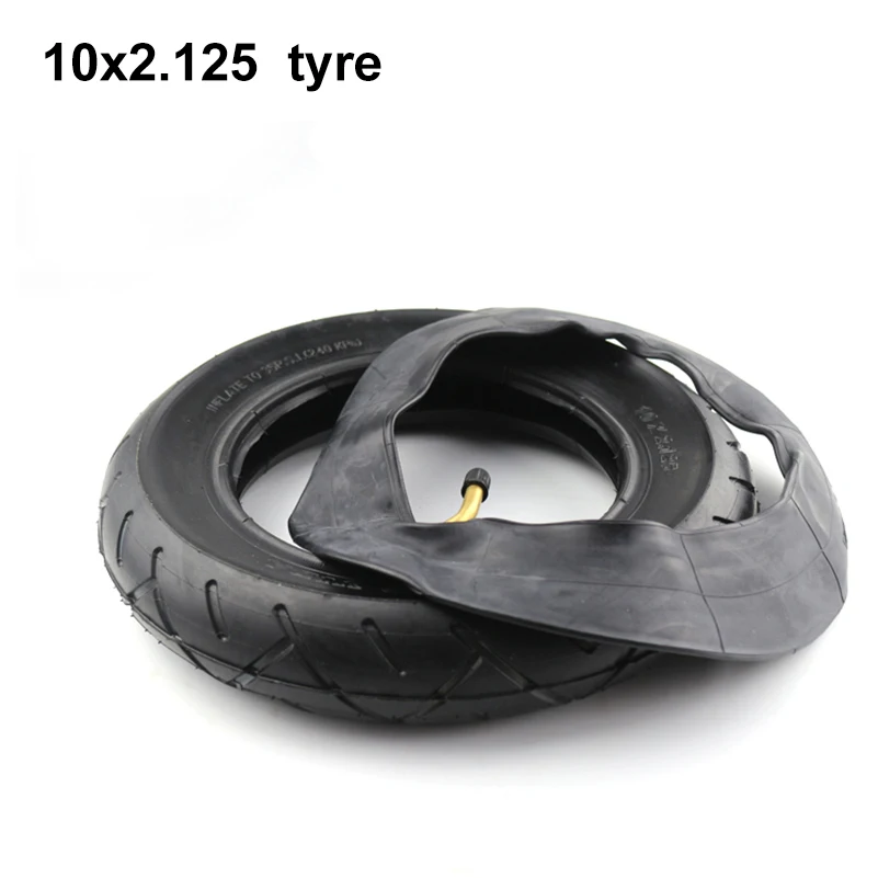 Hoverboard Tire Scooter Tyre 10x2.125 Rubber with Inner Tube for 10 