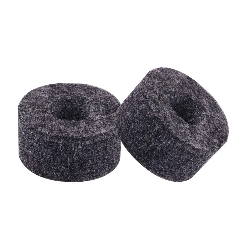 

24PCS Cymbal Stand 25Mm Felt Washer + 6PCS Cymbal Sleeves Replacement For Shelf Drum Kit