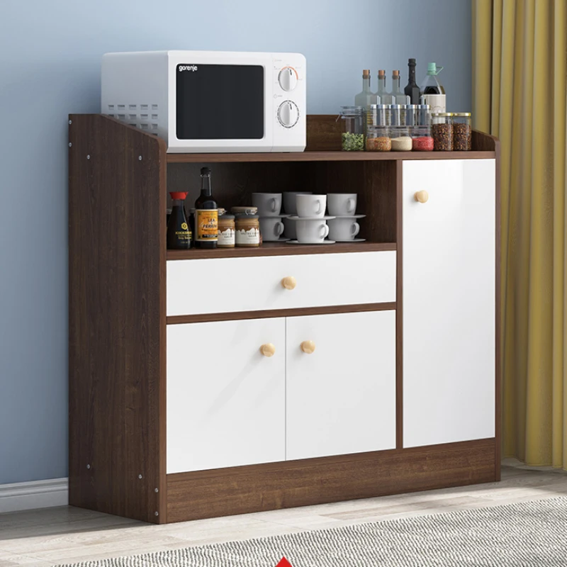 Шкаф для хранения кухонных шкафов консоль белый скандинавский дизайн шкафа с