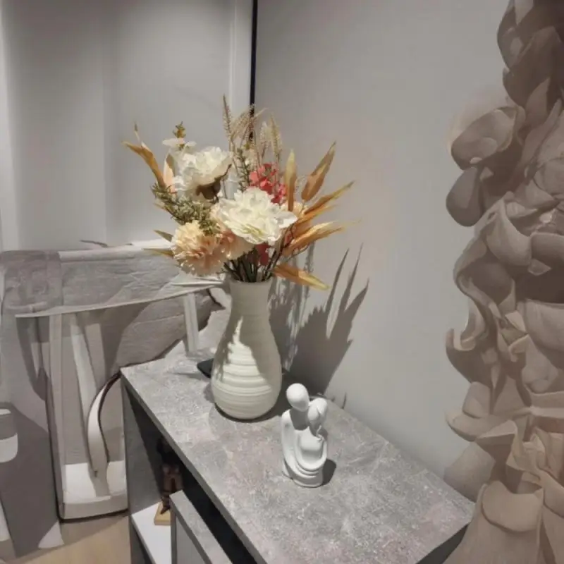 Искусственные цветы шампанского шелковый пион для дома искусственный цветочный