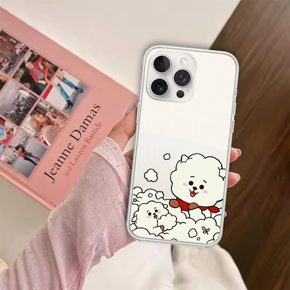 BEAST KINGDOM RJ B-BT21 для Samsung Galaxy S23 S22 S21 S20 Plus Lite Ultra Transparent Shell