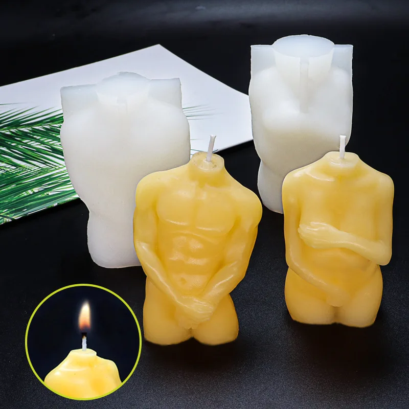 

Nordic Style Couple in Hug Statue Silicone Candle Mold for DIY Handmade Epoxy Resin Aromatherapy Candle Plaster Ornaments Mold
